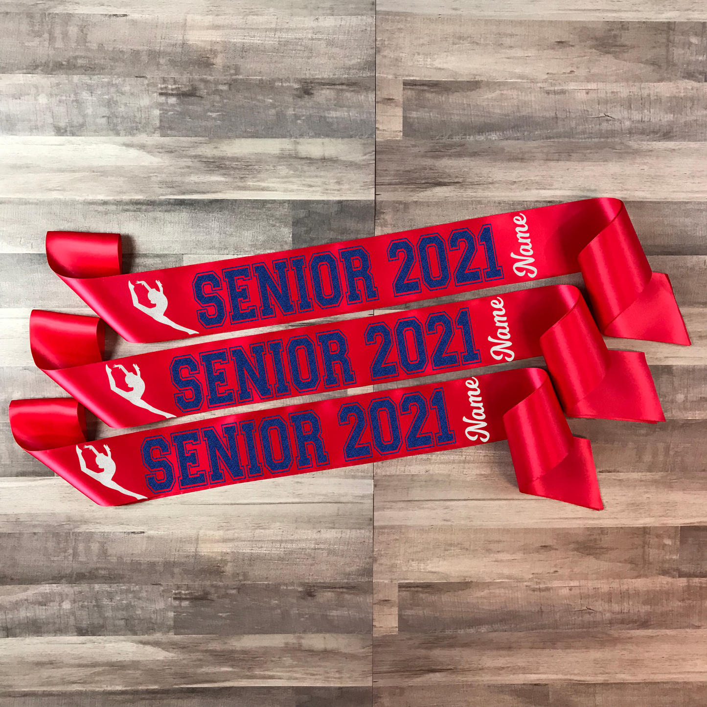 Gymnast Senior Sash Style 6