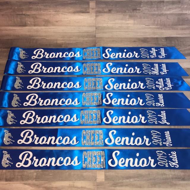 Senior Sash Style 7