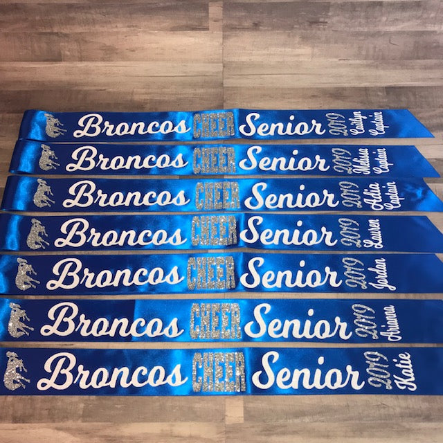 Senior Sash Style 18