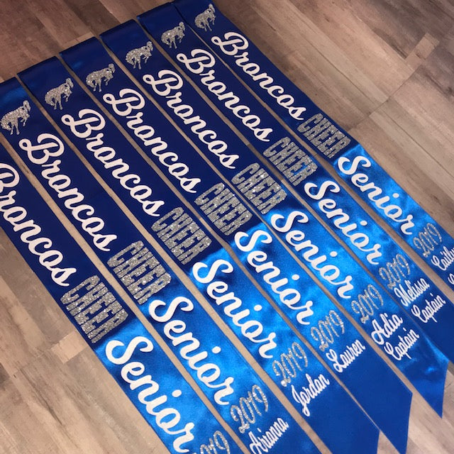 Senior Sash Style 18