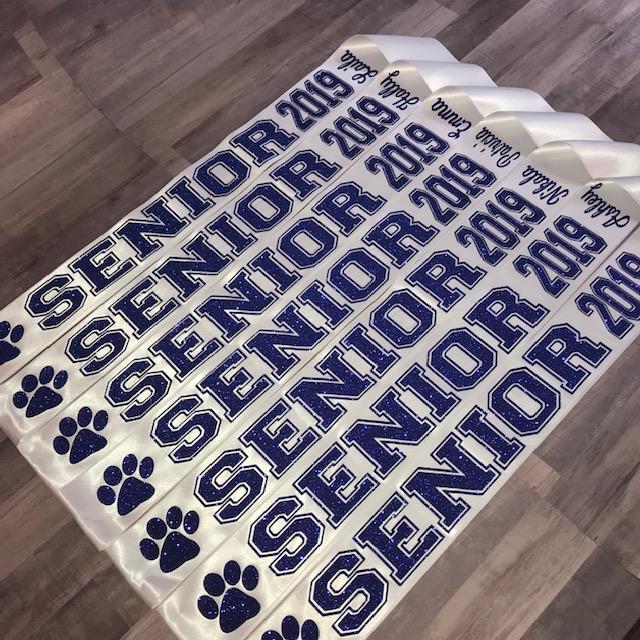 Senior Sash Style 9