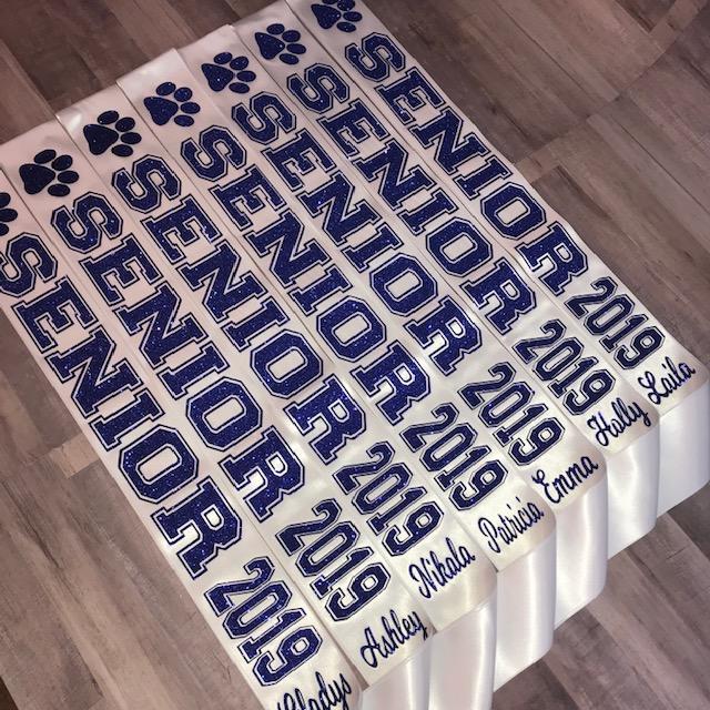 Senior Sash Style 9