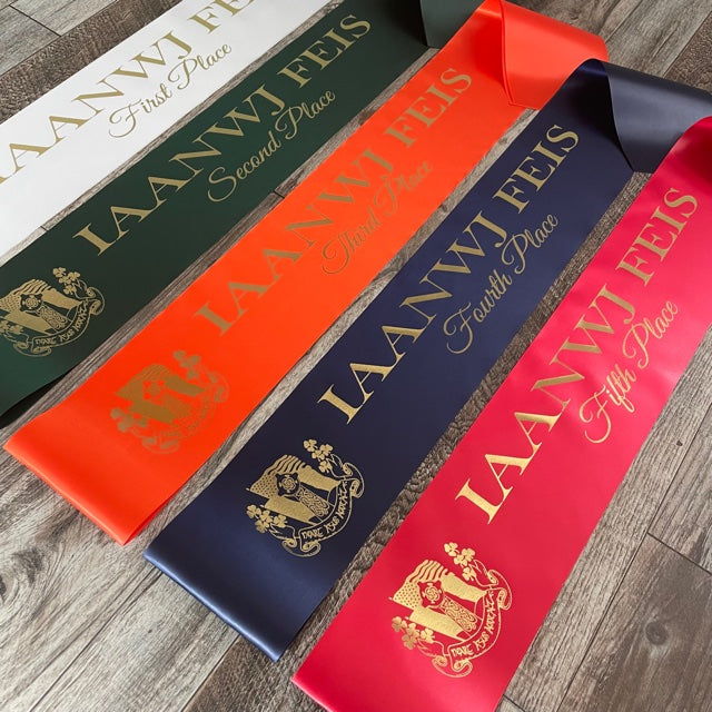 Irish Feis Sash FREE SAMPLE