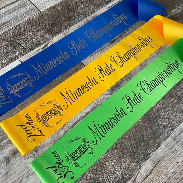 Irish Feis Sash FREE SAMPLE