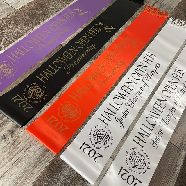 Irish Feis Sash FREE SAMPLE