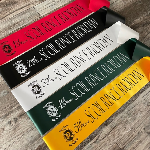 Irish Feis Sash FREE SAMPLE