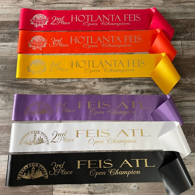 Irish Feis Sash Style 61