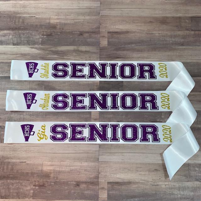 Senior Sash Style 4
