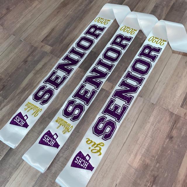 Senior Sash Style 4