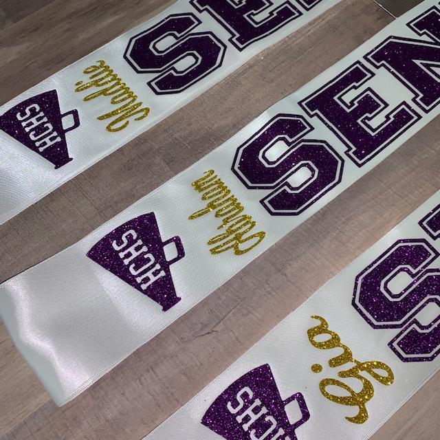 Senior Sash Style 4