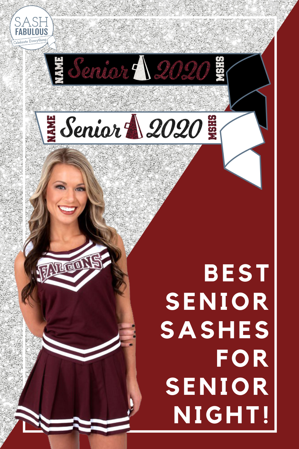 Senior Sash Style 6