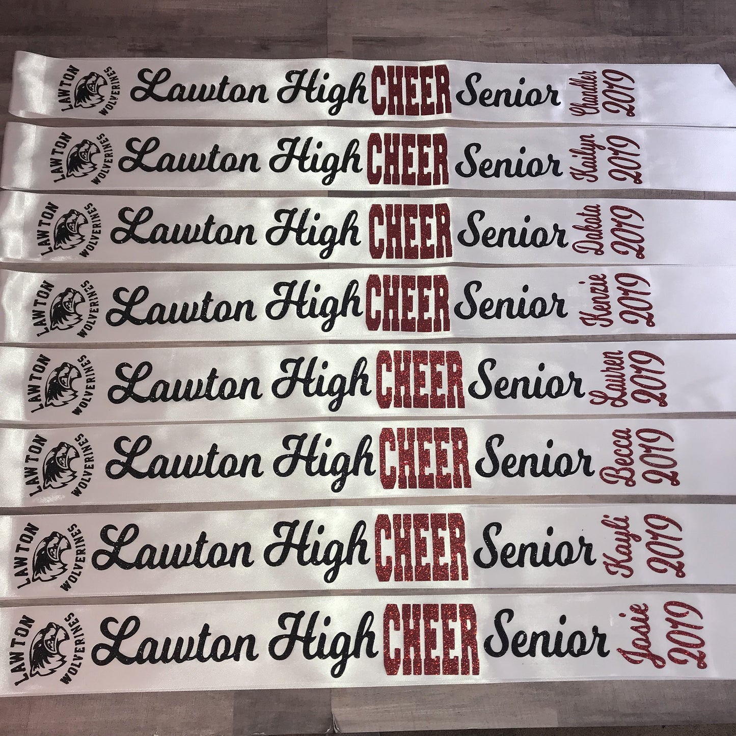 Senior Sash Style 2