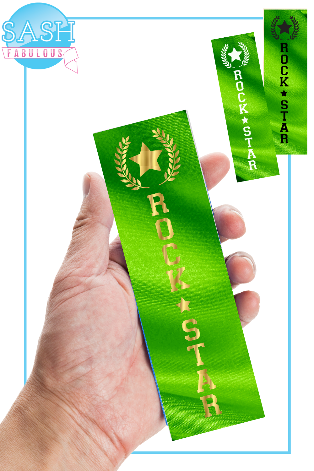 Award Ribbons - ROCK STAR