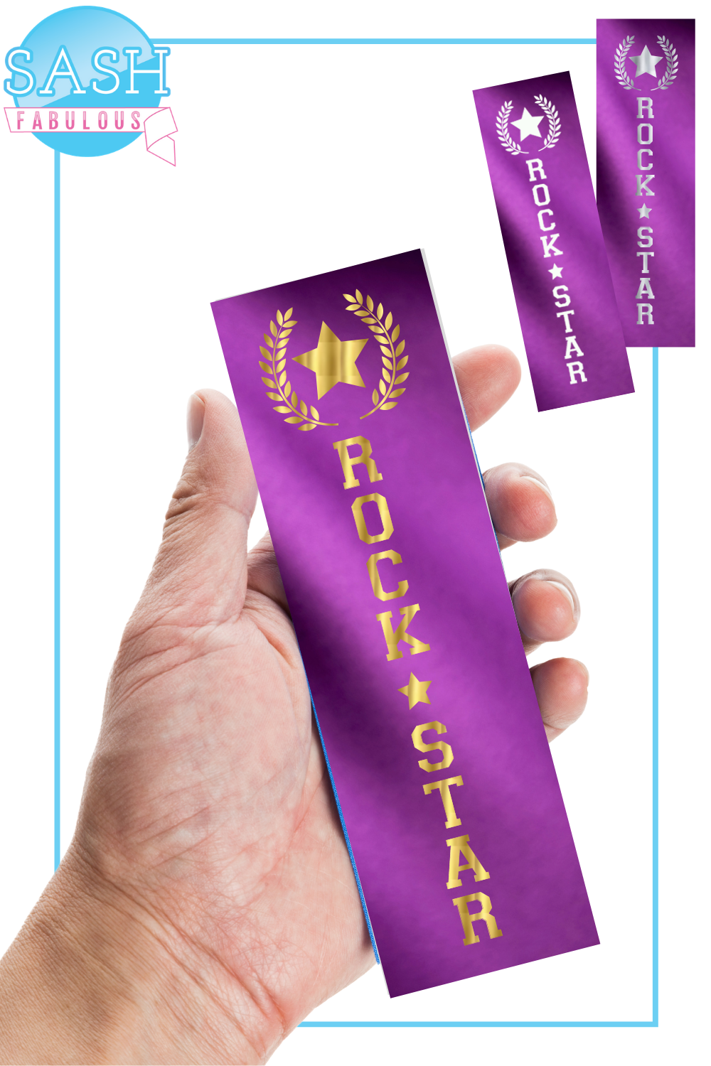 Award Ribbons - ROCK STAR