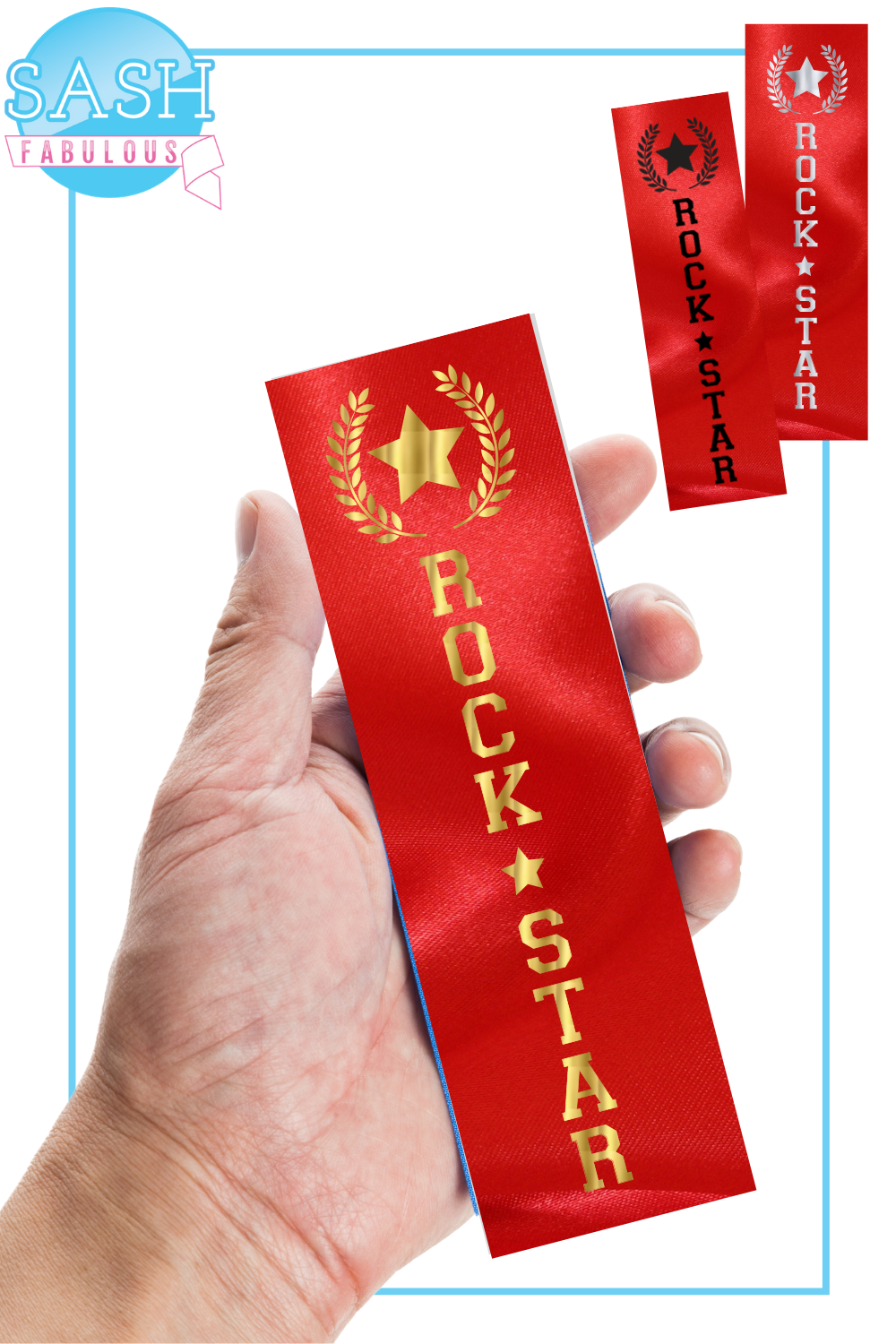 Award Ribbons - ROCK STAR