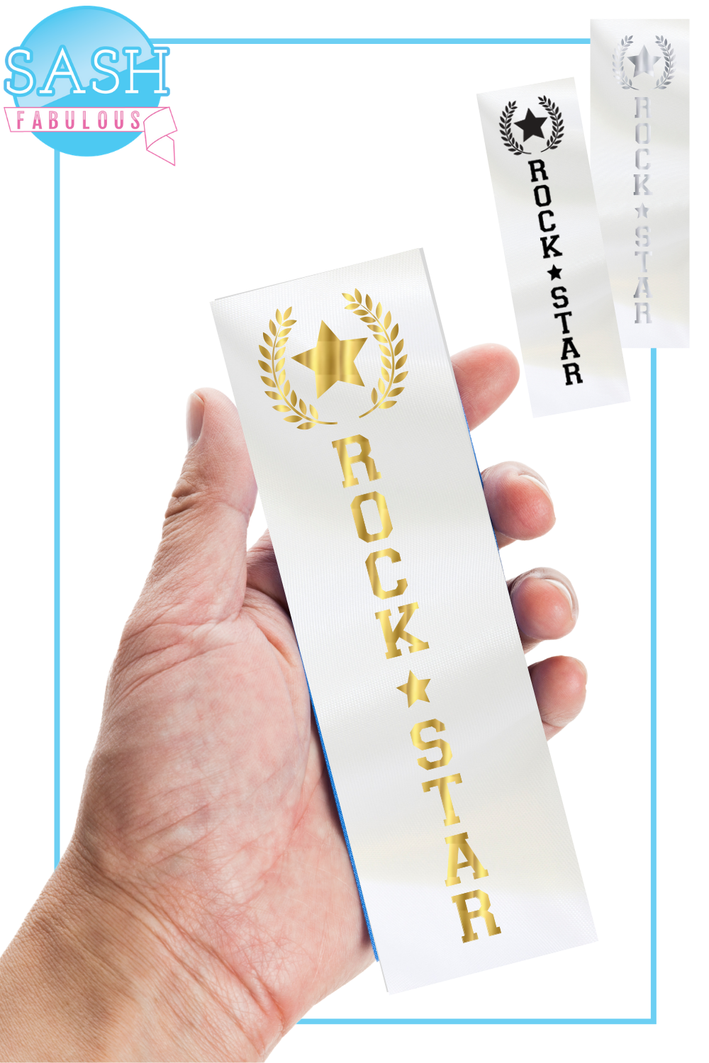 Award Ribbons - ROCK STAR