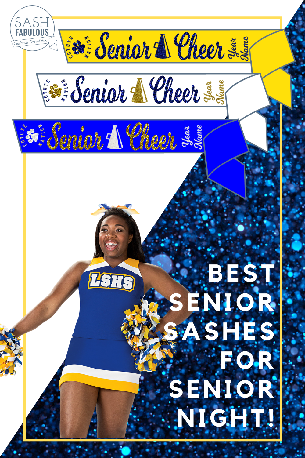 Senior Sash Style 2