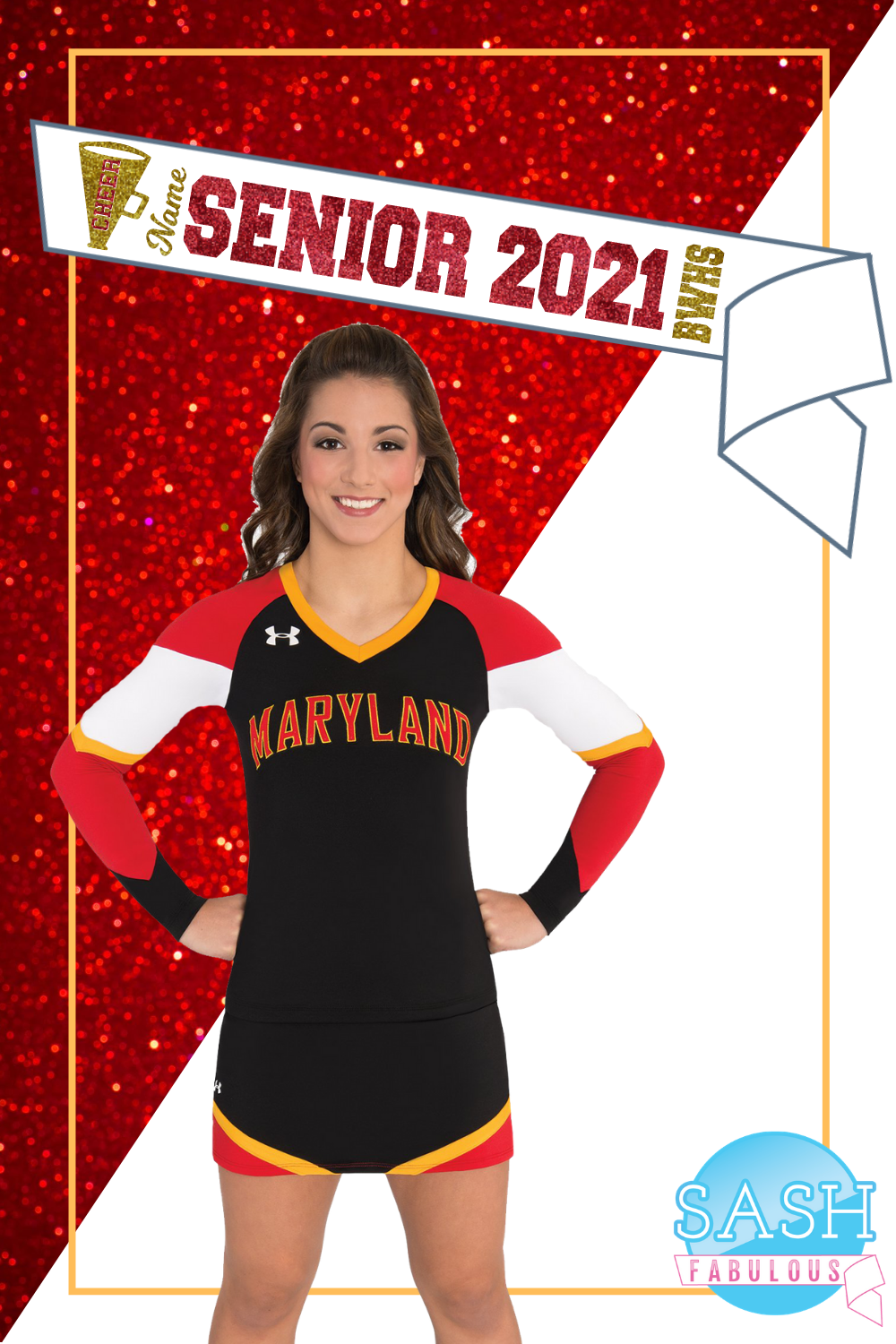 Senior Sash Style 19