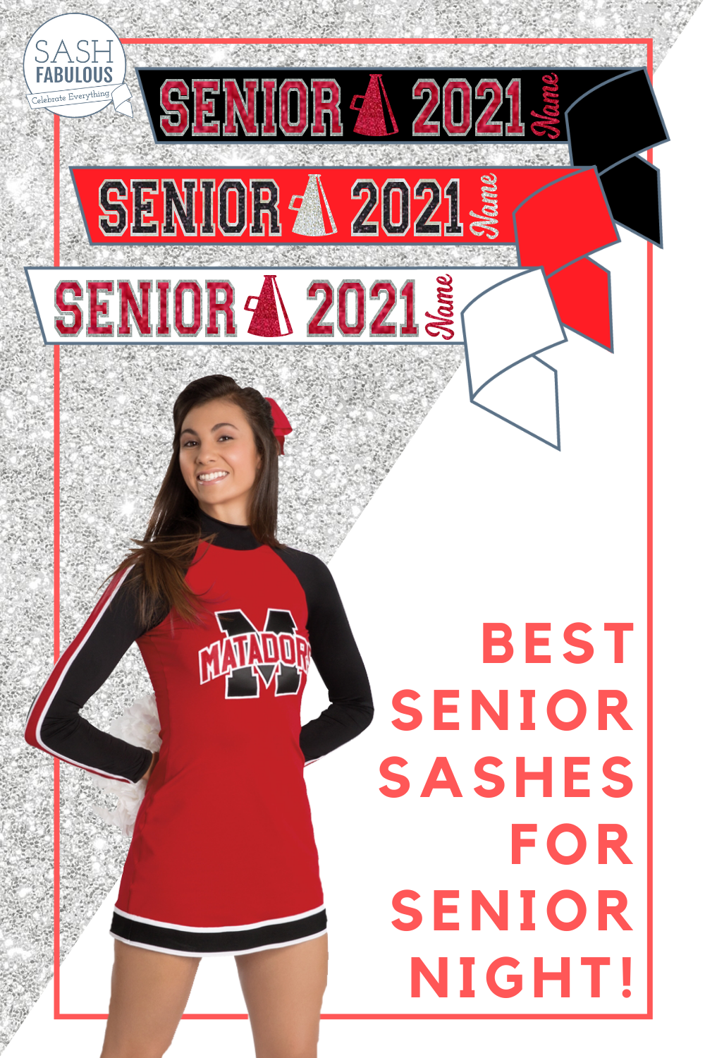 Senior Sash Style 13