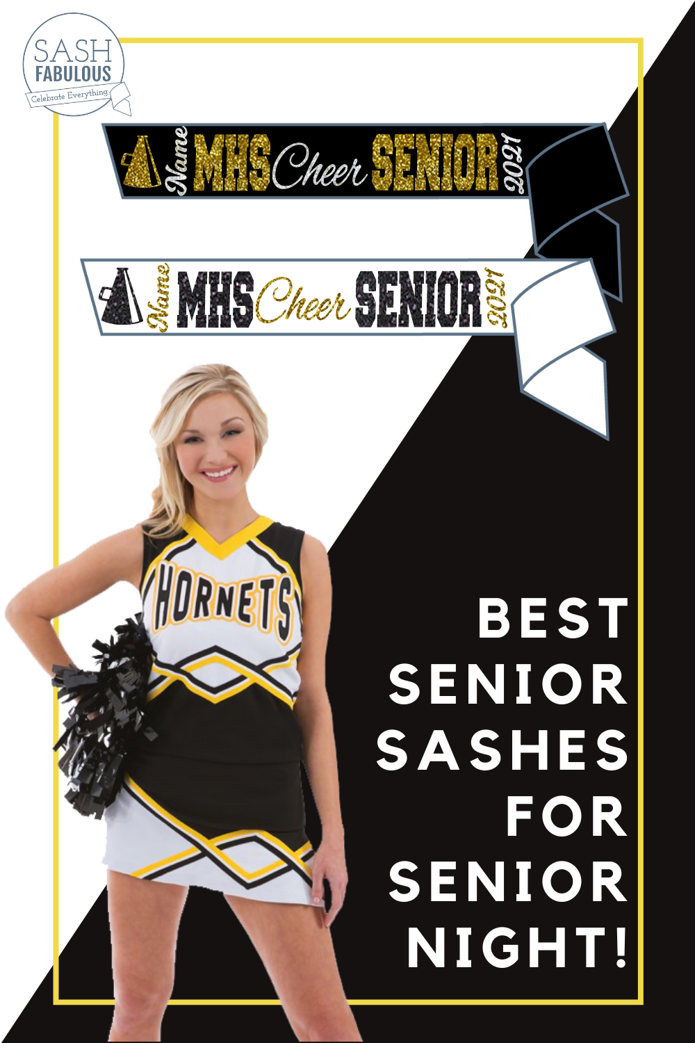 Senior Sash Style 14