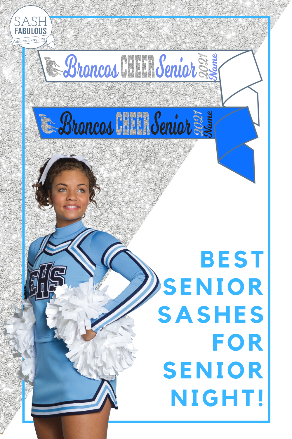 Senior Sash Style 18