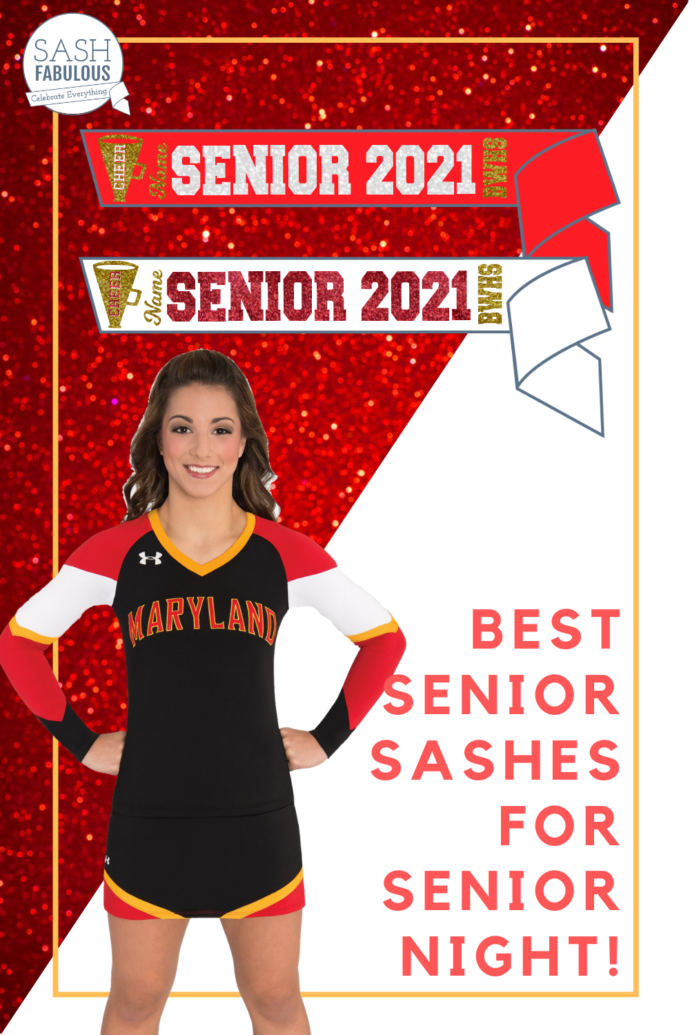 Senior Sash Style 19