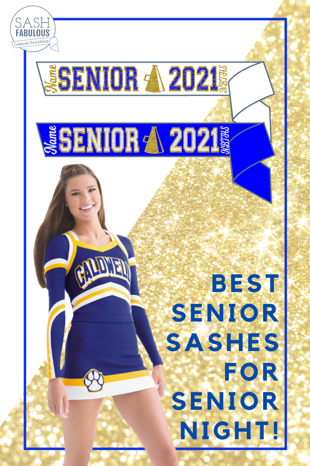 Senior Sash Style 21