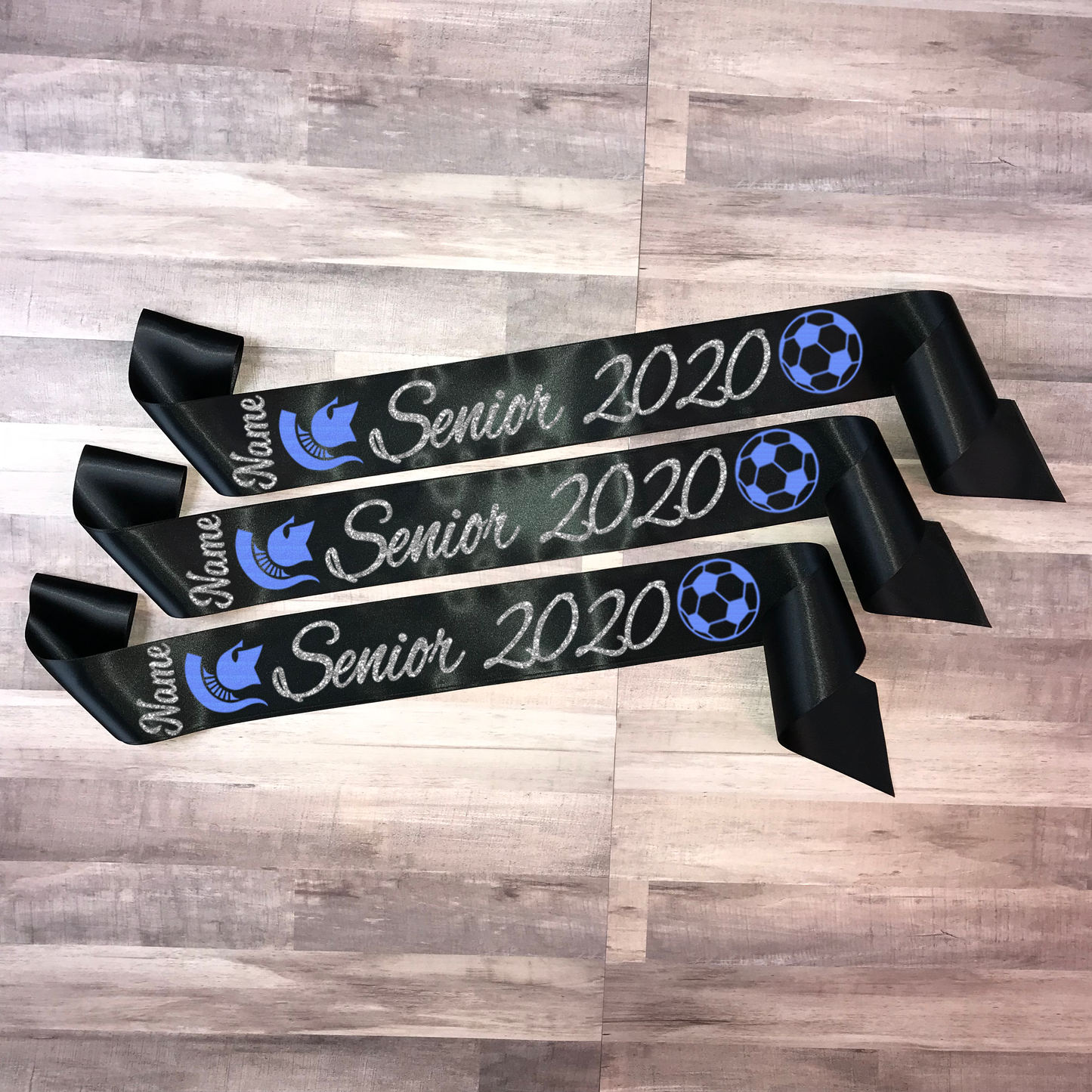 Soccer Senior Sash Style 2
