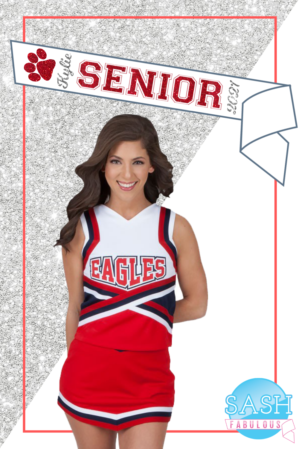 Senior Sash Style 4