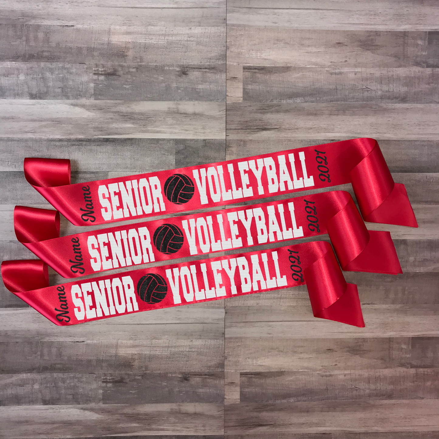 Volleyball Senior Sash Style 2