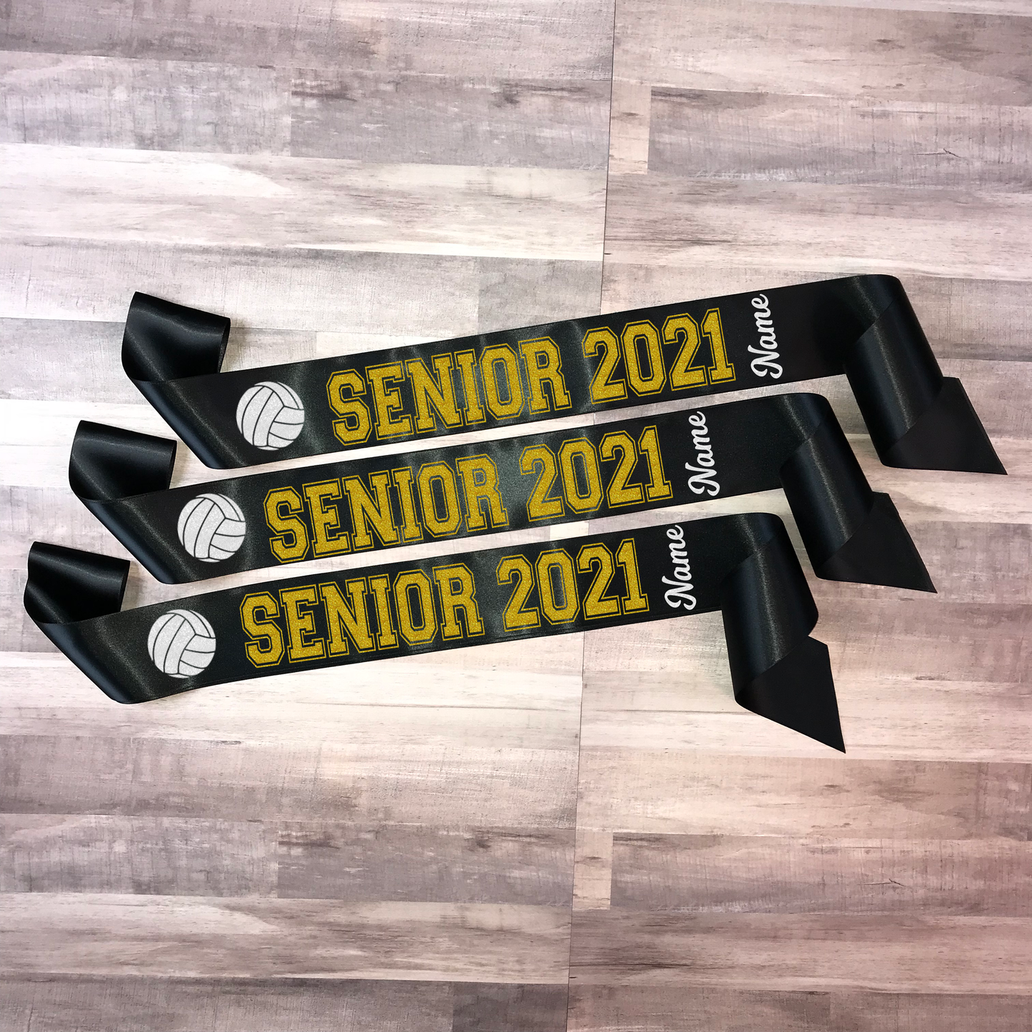 Volleyball Senior Sash Style 4