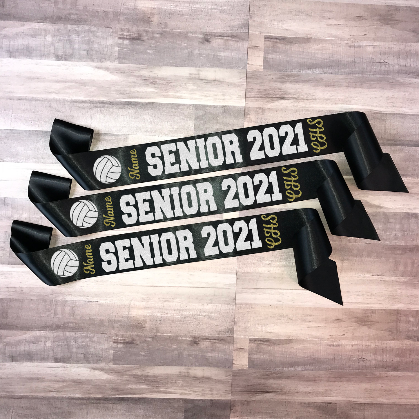Volleyball Senior Sash Style 5