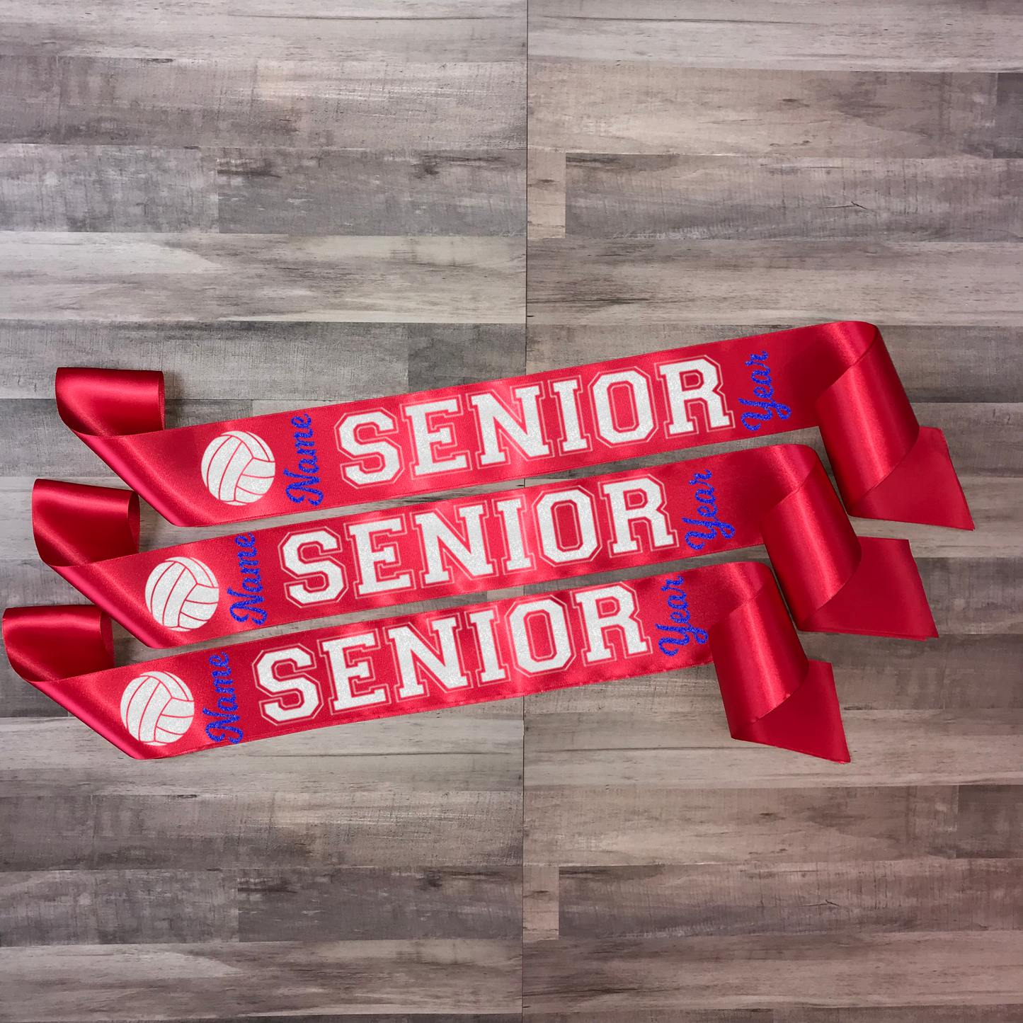 Volleyball Senior Sash Style 7
