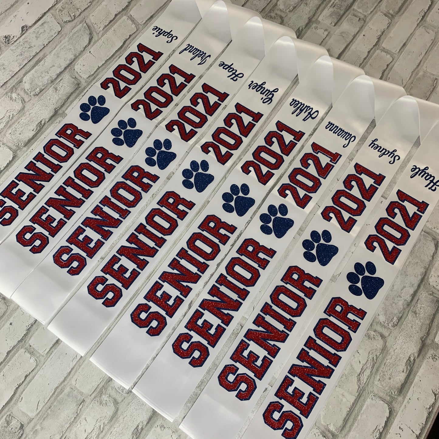 Senior Sash Style 13