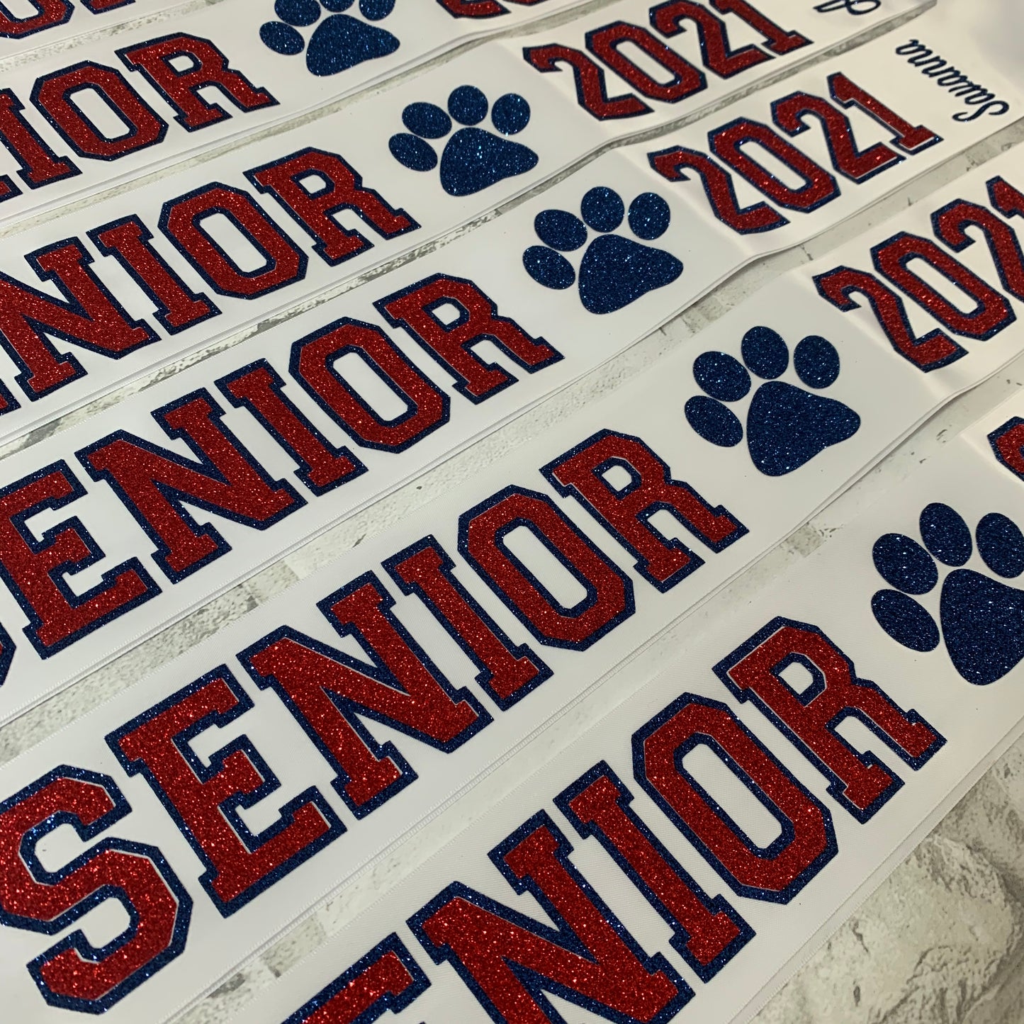 Senior Sash Style 13