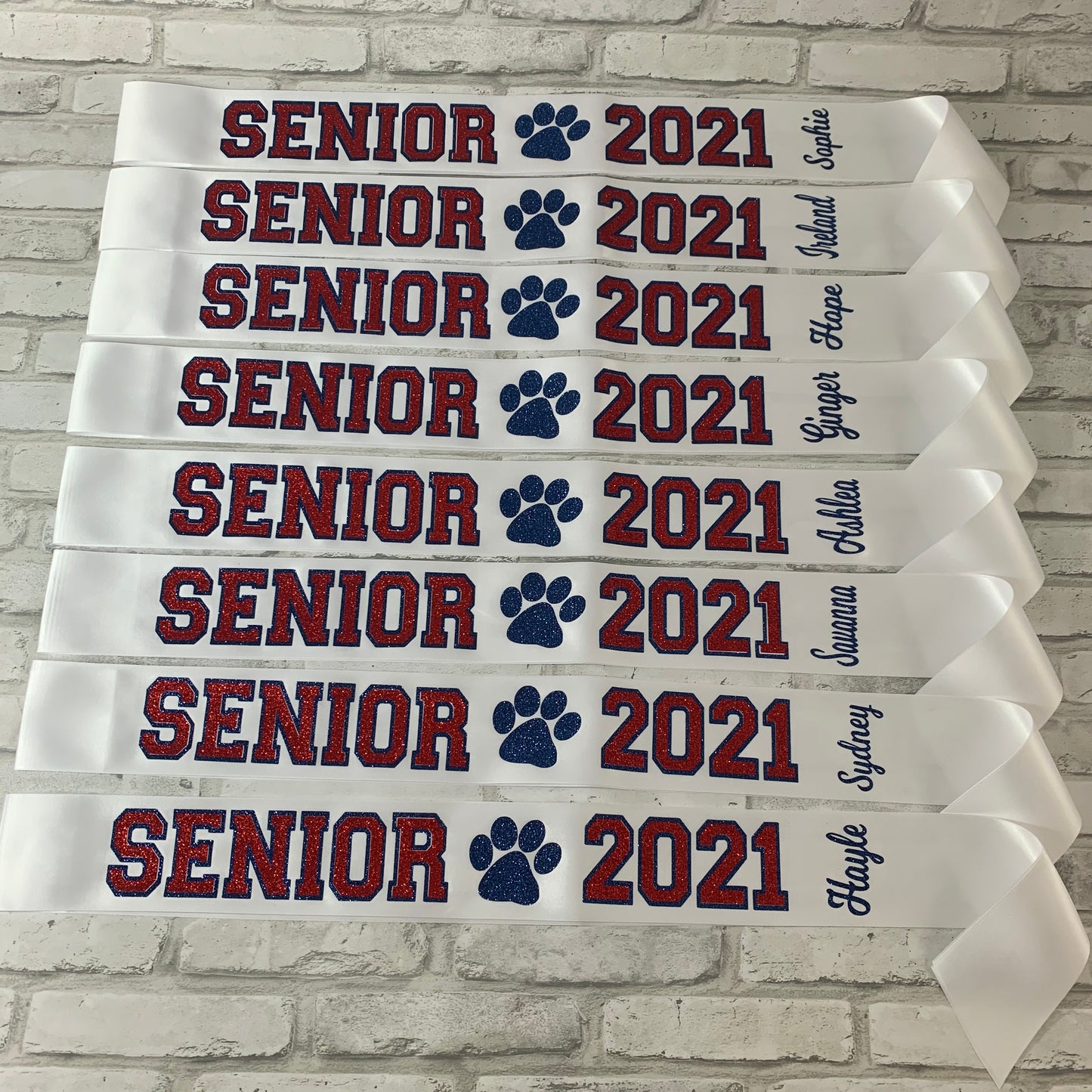 Senior Sash Style 13