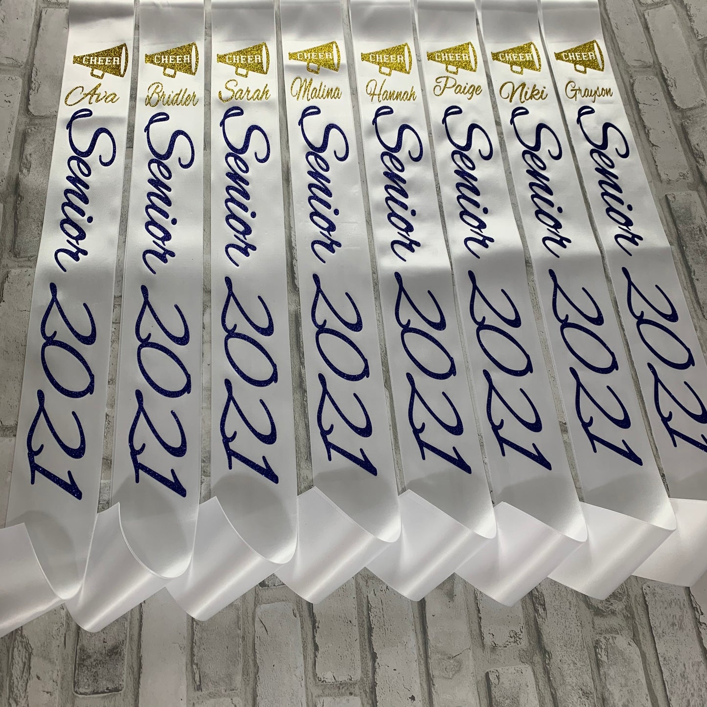Senior Sash Style 12