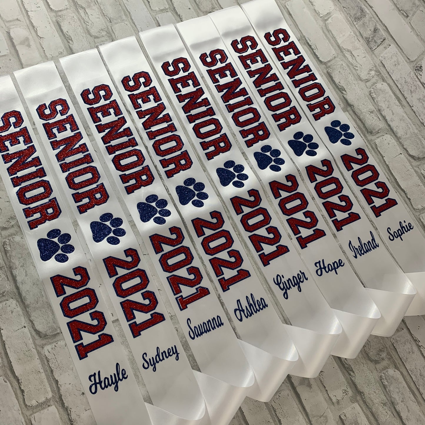 Senior Sash Style 13