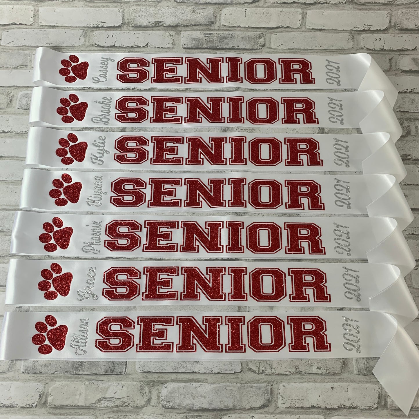 Senior Sash Style 9