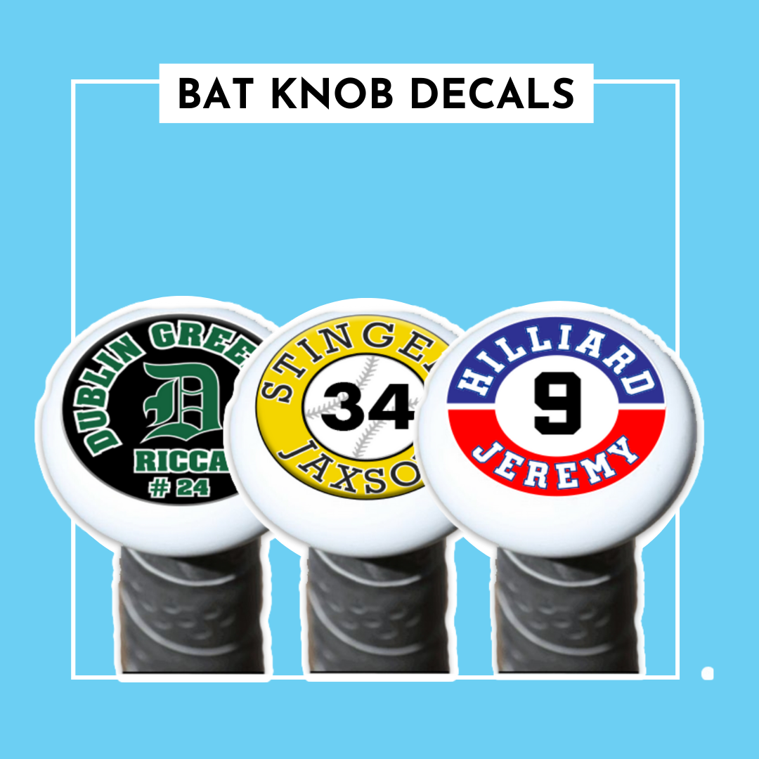 Bat Knob Decals