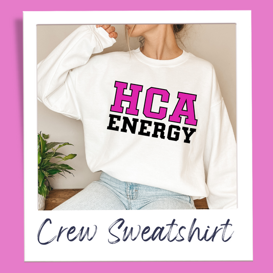 HCA ENERGY Crewneck Sweatshirt White