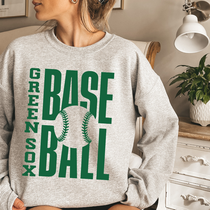 Green Sox Tall Ball Crewneck