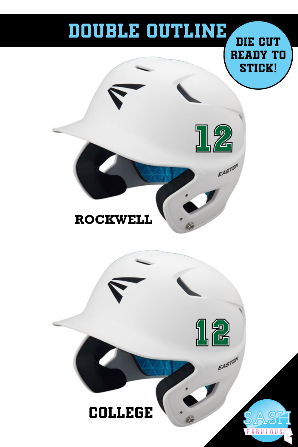 Sports Decal NUMBERS