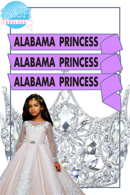 Pageant Sash Style 6