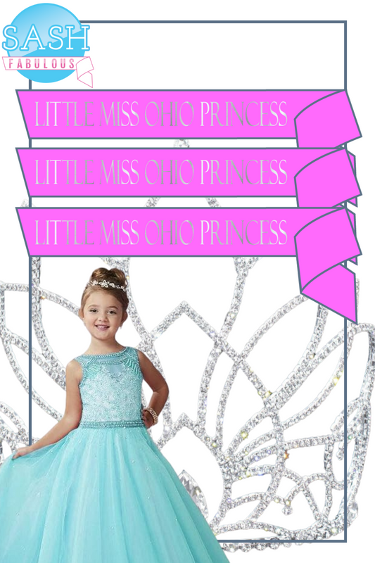 Pageant Sash Style 7