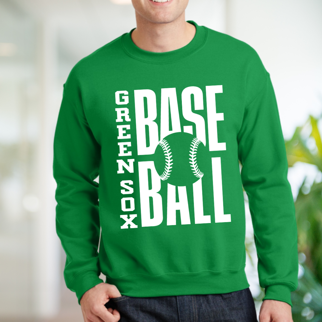 Green Sox Tall Ball Crewneck