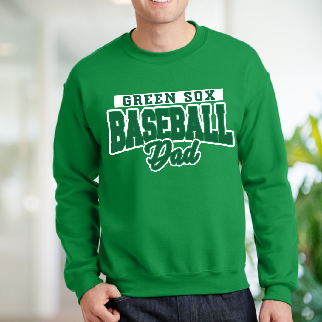 Green Sox DAD Crewneck