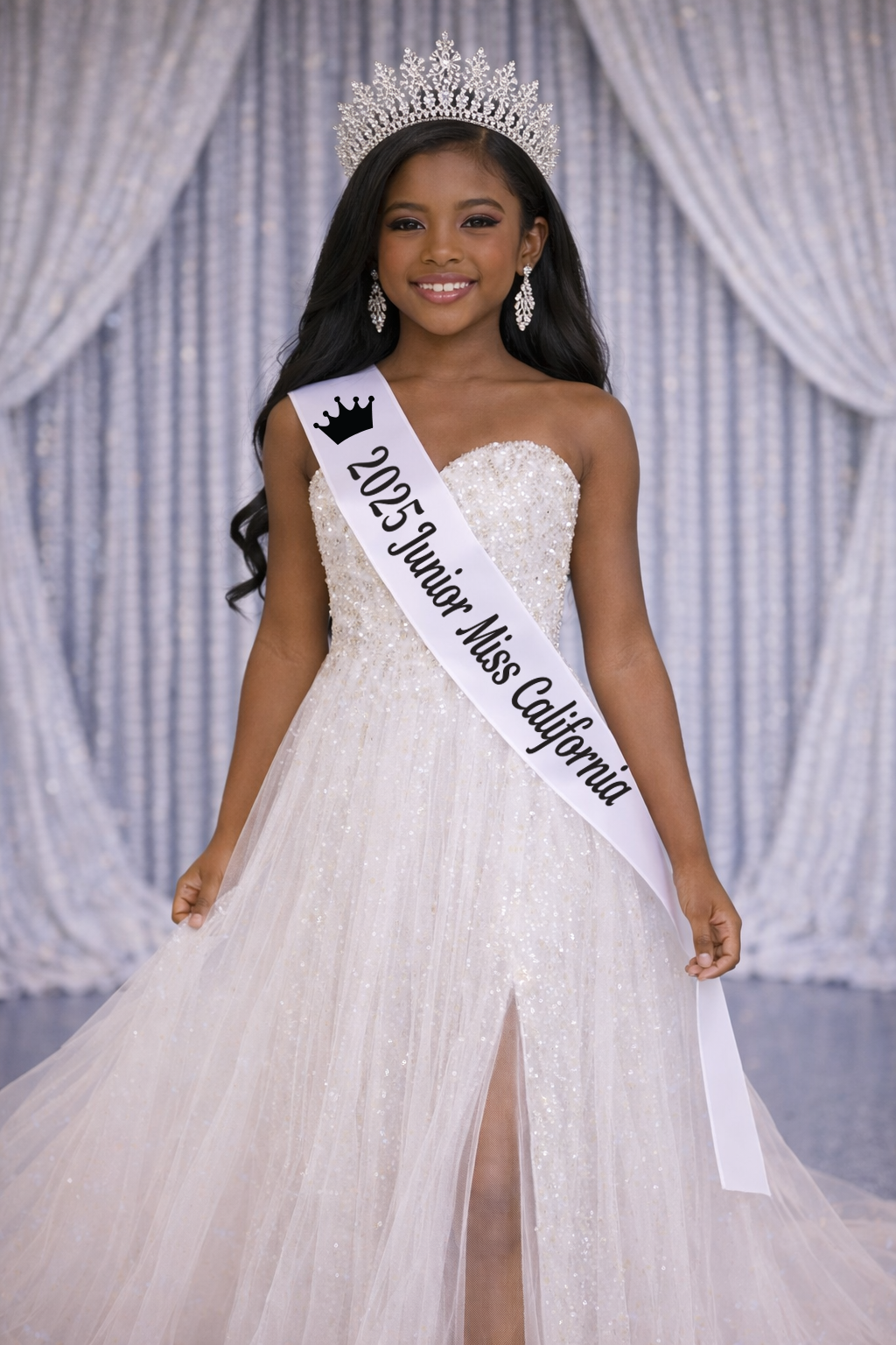 Pageant Sash Style 1