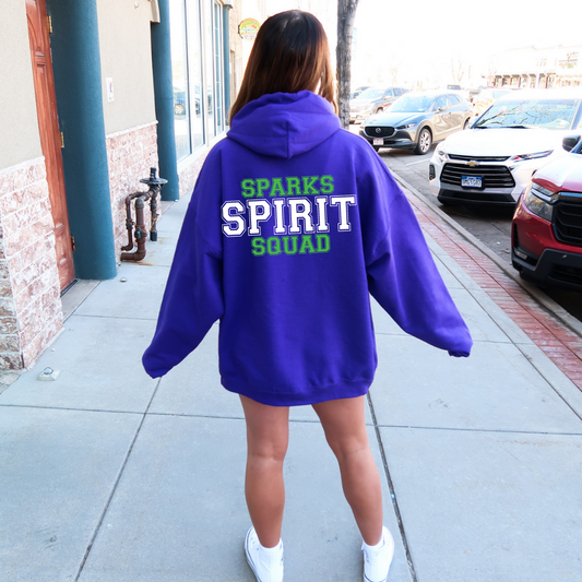 SPARKS Spirit Squad Sweatshirt PURPLE
