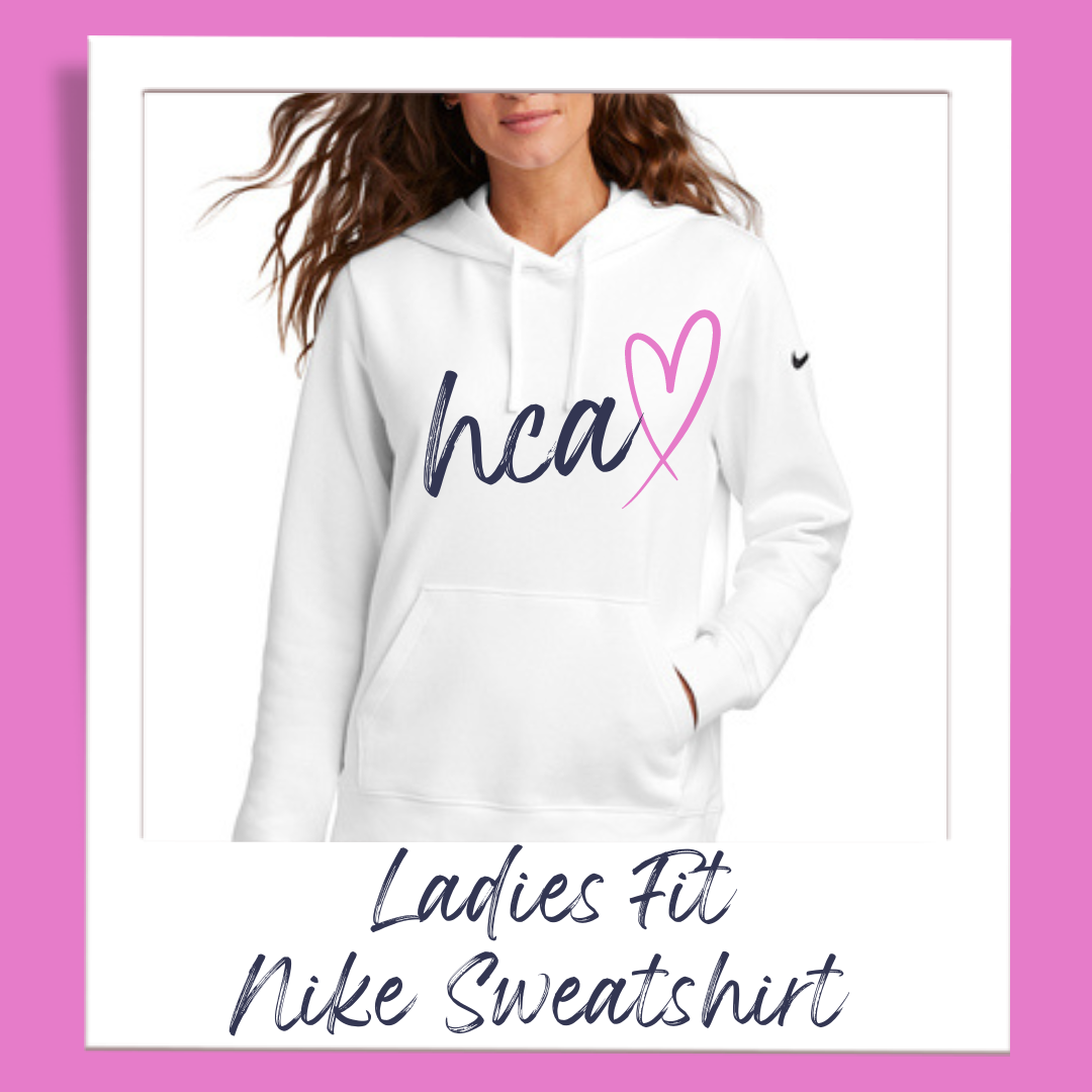 HCA Heart Nike Hooded Sweatshirt Ladies